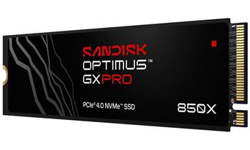 SANDISK Optimus GX PRO 850X NVMe 2TB SSD / NVMe M.2 PCIe Gen4 / Interní / M.2 2280