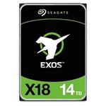 SEAGATE Exos X18 14TB HDD / ST14000NM004J / SAS / 3,5" / 7200 rpm / 256MB / 512E/4KN