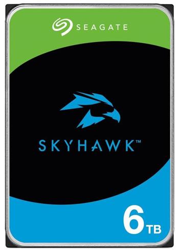 Seagate SkyHawk 6TB HDD / ST6000VX009 / Interní 3,5" / 7200 rpm / SATA III / 256 MB