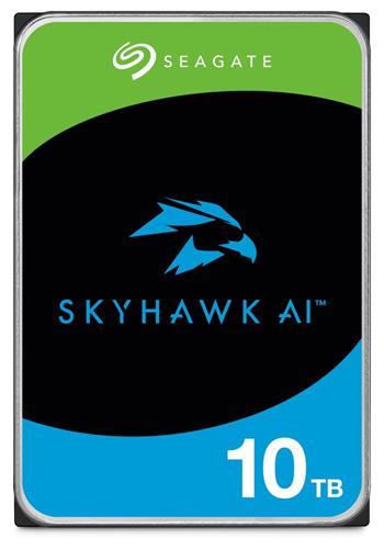 Seagate SkyHawk AI 10TB HDD / ST10000VE0008 / Interní 3,5" / 7200 rpm / SATA 6Gb/s / 256 MB