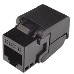 Solarix Keystone Solarix CAT6 UTP RJ45 černý samořezný 