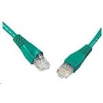 Solarix - patch kabel CAT5E UTP PVC 20m zelený snag-proof