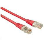 Solarix - patch kabel CAT5E UTP PVC 2m červený