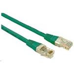 Solarix - patch kabel CAT5E UTP PVC 2m zelený non-snag proof