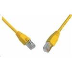 Solarix - patch kabel CAT6 SFTP PVC 10m žlutý