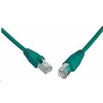 Solarix - patch kabel CAT6 SFTP PVC 3m zelený