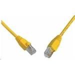Solarix - patch kabel CAT6 SFTP PVC 3m žlutý