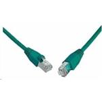 Solarix - patch kabel CAT6 SFTP PVC 7m zelený