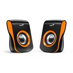 Speaker GENIUS SP-Q180, ORANGE, USB, 6W