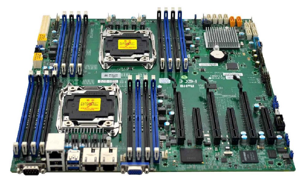 SUPERMICRO MB 2xLGA2011-3, iC612 16x DDR4 ECC,10xSATA3,(PCI-E 3.0/3,3 ...