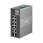 Switch TP-Link IES210GPP průmyslový, 2x SFP combo, 8x GLan s Poe+, 240W, Omáda SDN
