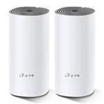 TP-Link AC1200 Whole-home Mesh WiFi System Deco E4(2-pack), 2x10/100 RJ45