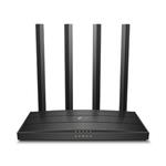 TP-Link Archer C6 AC1200 Dual-Band Wi-Fi Router, 867Mbps at 5GHz + 300Mbps at 2.4GHz,  5 Gigabit Ports, 4  antennas, Bea