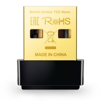 TP-Link Archer T2U Nano, Dual Band Wireless USB Adapter, 600Mbit/s, 802.11ac/a/b/g/n, USB 2.0, interná anténa