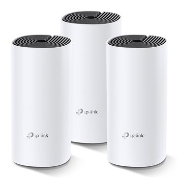 TP-Link Deco M4(3-PACK), Whole-Home Wi-Fi System, 1200Mbit/s, 802.11 a/ac/b/g/n, 2xLAN, MU-MIMO, HC, Parent, C, QoS