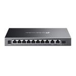TP-Link ES210GMP, Omada 10portový gigabitový Easy Managed switch s 8 porty PoE+