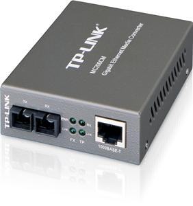 TP-Link MC200CM, optický konvertor, 1000Mbps, multi-mode, SC fiber Converter, Full-duplex, up to 0,5km