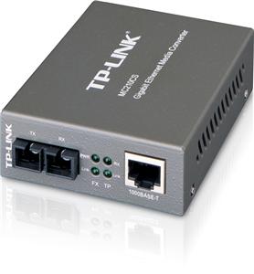 TP-Link MC210CS, optický konvertor, 1000Mbps, multi-mode, SC fiber Converter, Full-duplex, up to 15km