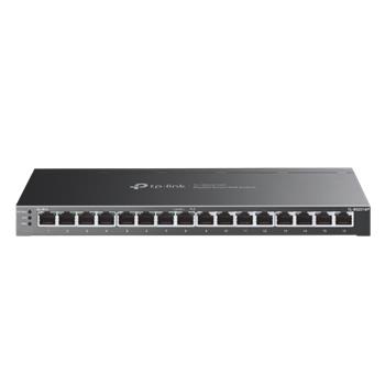 TP-Link SG2016P, 16portový gigabitový inteligentní switch JetStream s 8 porty PoE+