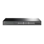 TP-Link SG2428P, 28portový gigabitový inteligentní switch JetStream s 24 porty PoE+