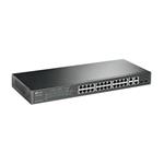 TP-Link SL2428P,OMADA 28 portový gigabitový switch s 24 porty PoE+