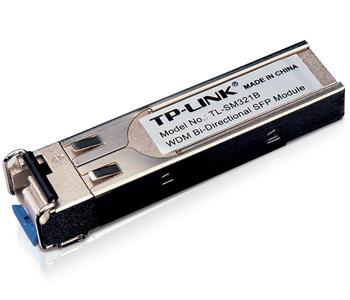 TP-Link SM321B, OMADA SFP WDM Modul, 1000Base-BX WDM, Bi-Directional, LC connector, TX:1310nm/RX:1550nm