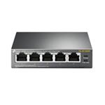 TP-Link TL-SF1005P, 5 port mini Desktop Switch, 5x 10/100M RJ45 ports, 4x PoE, steel case