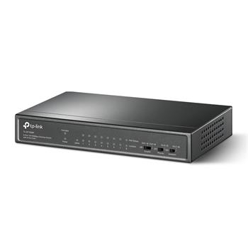 TP-Link TL-SF1009P, 9portový 10/100Mbit/s stolní switch s 8 porty PoE+