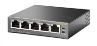 TP-Link TL-SG1005P, 5 port Gigabit mini Desktop Switch, 5x 10/100/1000M RJ45 ports, 4x PoE, steel case