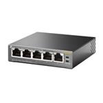 TP-Link TL-SG1005P, 5 port Gigabit mini Desktop Switch, 5x 10/100/1000M RJ45 ports, 4x PoE, steel case