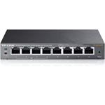 TP-Link TL-SG108PE, 8 port Gigabit Easy Smart Switch, 8x 10/100/1000M RJ45 ports,  4x PoE+ 55W, IGMP, MTU, Tag-Based, VL