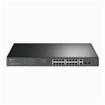 TP-Link TL-SG1218MP, 18portový gigabitový switch do racku s 16 porty PoE+