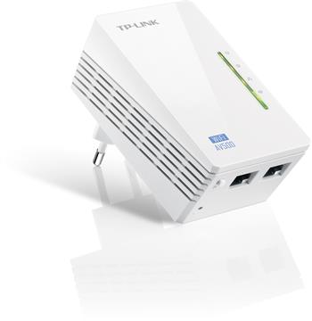 TP-Link TL-WPA4220, Wireless N Powerline Extender Kit, 300MBit/s, AV500, 2x LAN 10/100M, single pack