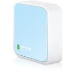 TP-Link TL-WR802N, Wireless N Router, 300Mbit/s, 2T2R, 2.4GHz, 802.11b/g/n, 1x WAN/LAN 10/100M, 1x micro USB, pocket s