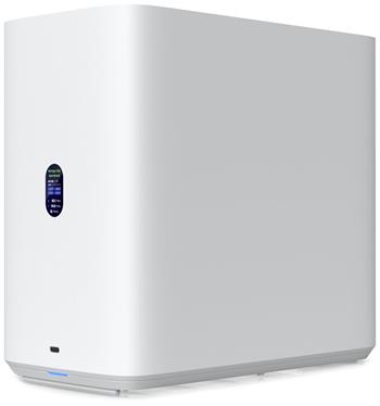 Ubiquiti UniFi UNAS 4 W - NAS server, 4x 3,5" slot HDD, 2x M.2 NVMe SSD slot, RAID, 2.5GbE, 5Gbps USB-C, PoE+++, bílý