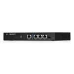 UBNT EdgeMAX EdgeRouter 4 [1GHz quad-core CPU, 1GB RAM, EdgeOS, 3 gigabitové porty + 1xSFP slot, fanless]