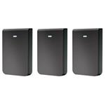 UBNT kryt pro UAP In-Wall HD, černý motiv, 3 kusy