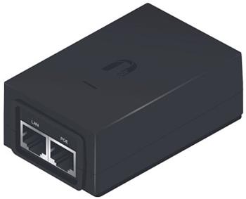 UBNT POE-24-30W, gigabitový poe adaptér, 24V/1.25A (30W), Napájecí kabel