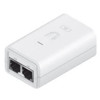 UBNT POE-24-7W-G-WH, gigabitový poe adaptér, včetně napájecího kabelu