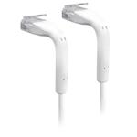 UBNT U-Cable-PATCH-RJ45,Eth Patch Kabel,0,22m, Cat6, bílý