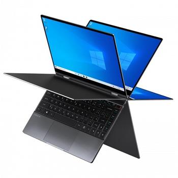 UMAX VisionBook 13Wr Flex/Celeron N4020/4 GB/128 GB eMMC/M.2 SATA SSD slot/13,3" Full HD IP/W10Pro/Tmavě šedý