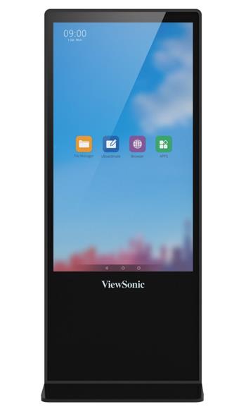 ViewSonic e-Poster EP5542T/ 55"/DLED/ IR 32 Touch/ 3840 x 2160/ 450cd/ DP / HDMI x 3 /VGA /RS232 in x 1 /USB x 3 /SPDIF