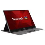 ViewSonic TD1655 - přenosný/ 15,6" Touch/ IPS/ 16:9/ 1920x1080/ 6,5ms/ 250cd/m2/ miniHDMI/ 2xUSB-C/ integ. stojan/ repr