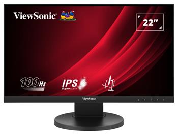 ViewSonic VG2208A/ 22" 16:9 (21.5"), 1920 x 1080, SuperClear® IPS, HDMI, DisplayPort, USB, repro, full ergonomic stand