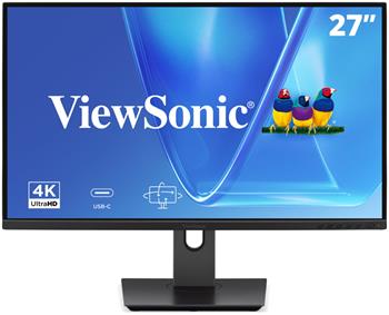 ViewSonic VG2719U-4K 27" UHD Frameless IPS Monitor with 2 HDMI, DP ,USB type C,USB, dual speakers, ergonomický stojan