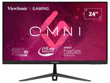 ViewSonic VX2428 OMNI / 24"/ IPS / 16:9/ 1920x1080 / 165Hz/ 0,5ms/ 250cd/m2 / Freesync premium / 2xHDMI / DP / repro