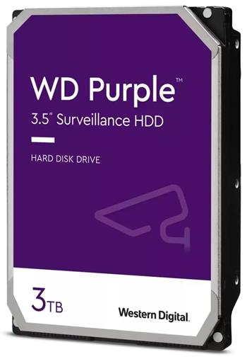 WD Purple/3TB/HDD/3.5"/SATA/5400 RPM/3R