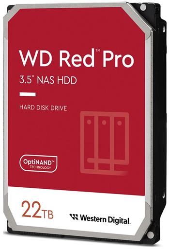 WD Red Pro/22TB/HDD/3.5"/SATA/7200 RPM/5R