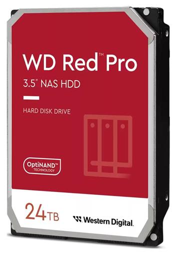 WD RED Pro 24TB / WD240KFGX / SATA 6Gb/s / Interní 3,5"/ 7200 rpm / 512MB