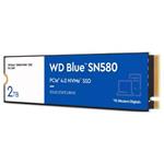 WD SSD Blue SN580 2TB / WDS200T3B0E / NVMe M.2 PCIe Gen4 / Interní / M.2 2280